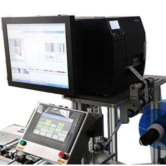 AS-A11D4 Print and Apply Labeling System (Top Labeling)